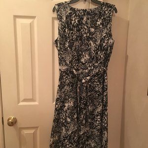 Chaps Snake print Dress